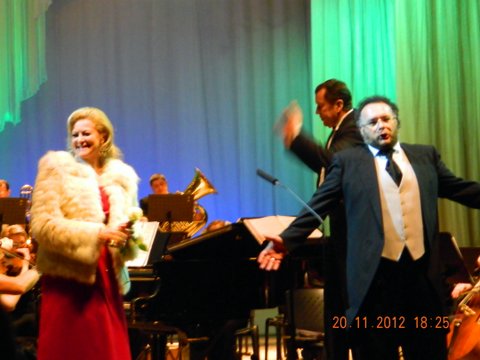 Chiara Taigi e il tenore Francesco Zingariello